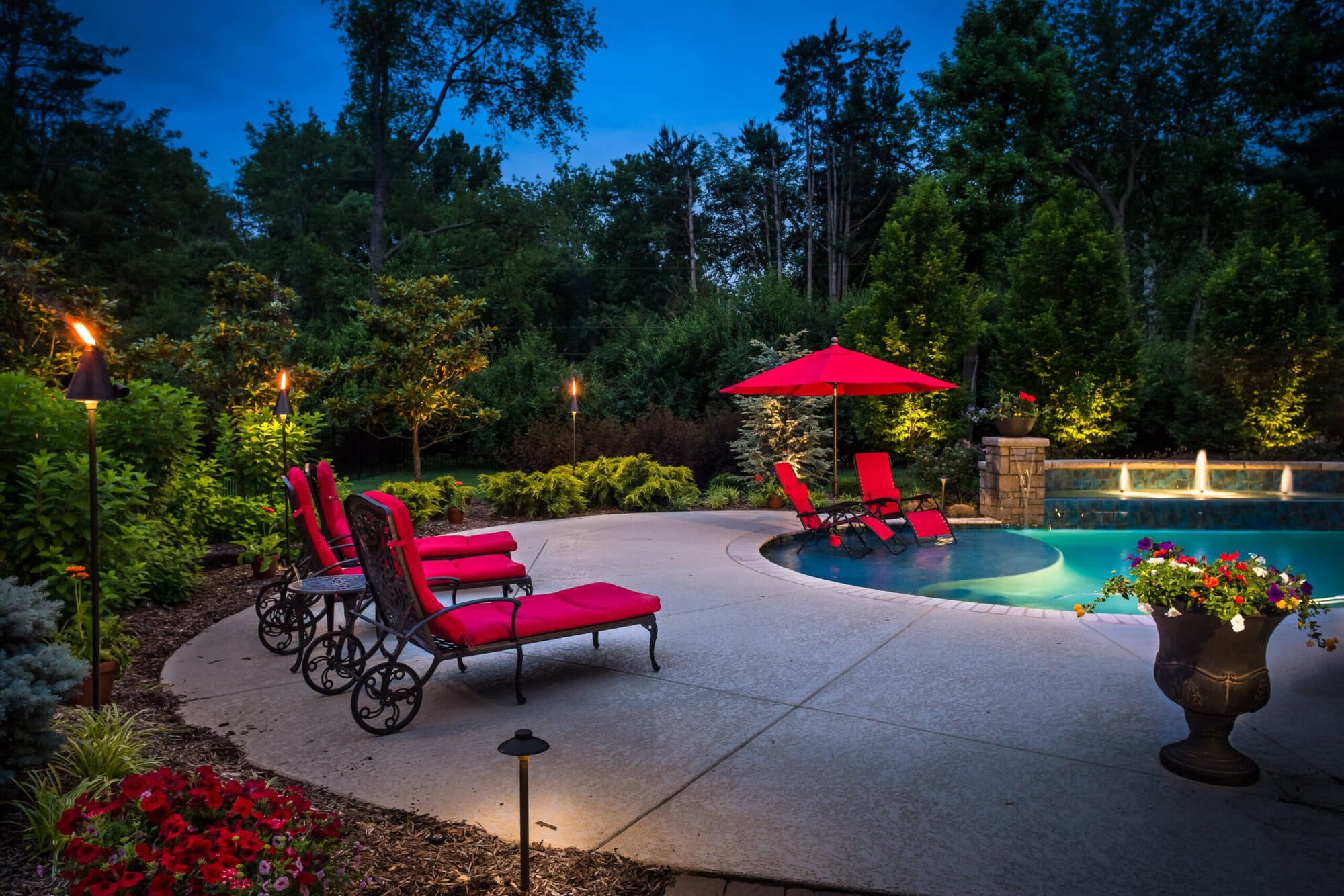 Outdoor Pool Lighting St. Louis